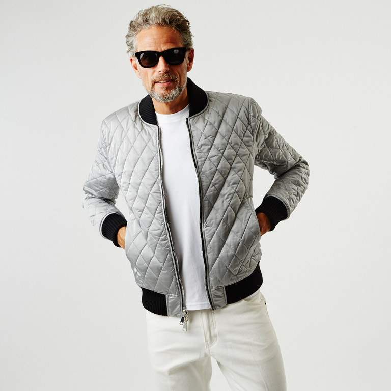 LEON 12月号掲載」 1PIU1UGUALE3 リバーシブルMA-1をピックアップ