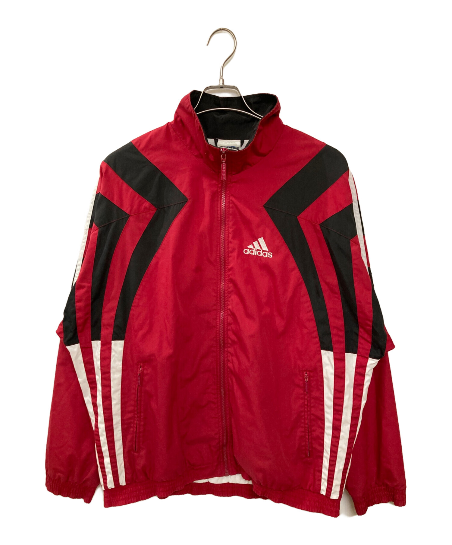 中古・古着通販】adidas (アディダス) 90S トラックジャケット レッド