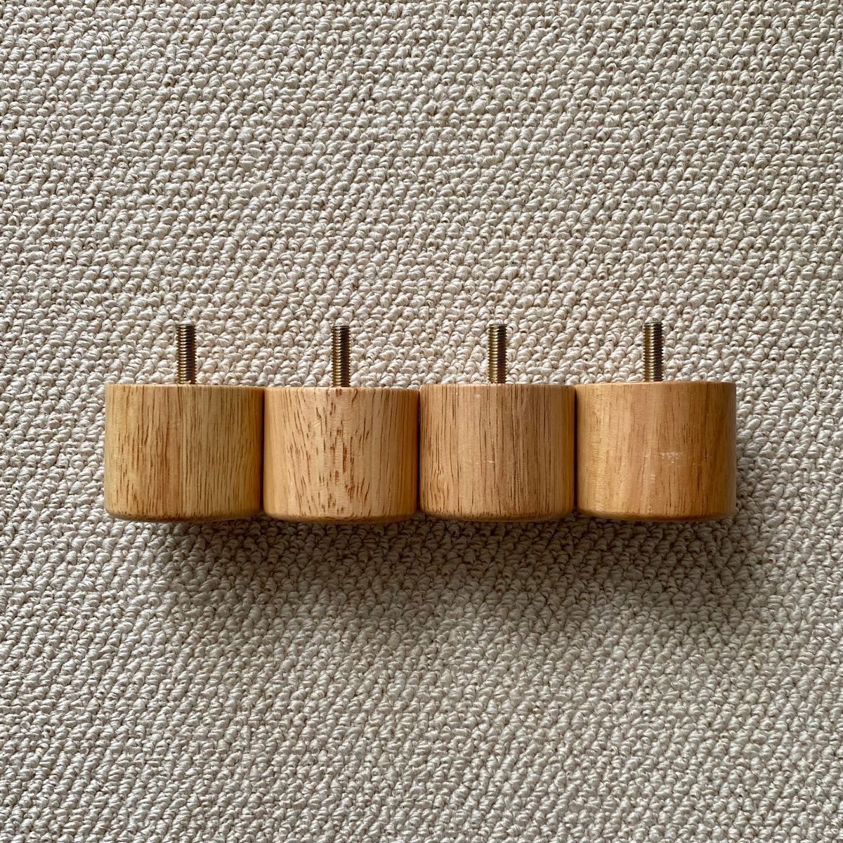 無印良品 木製脚 5cm ナチュラル M8 4本組 MUJI｜Yahoo!フリマ（旧