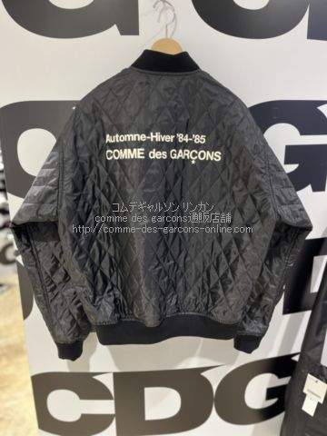 COMME des GARÇONS CDG キルティングジャケット MA-1 CDGスタッフ