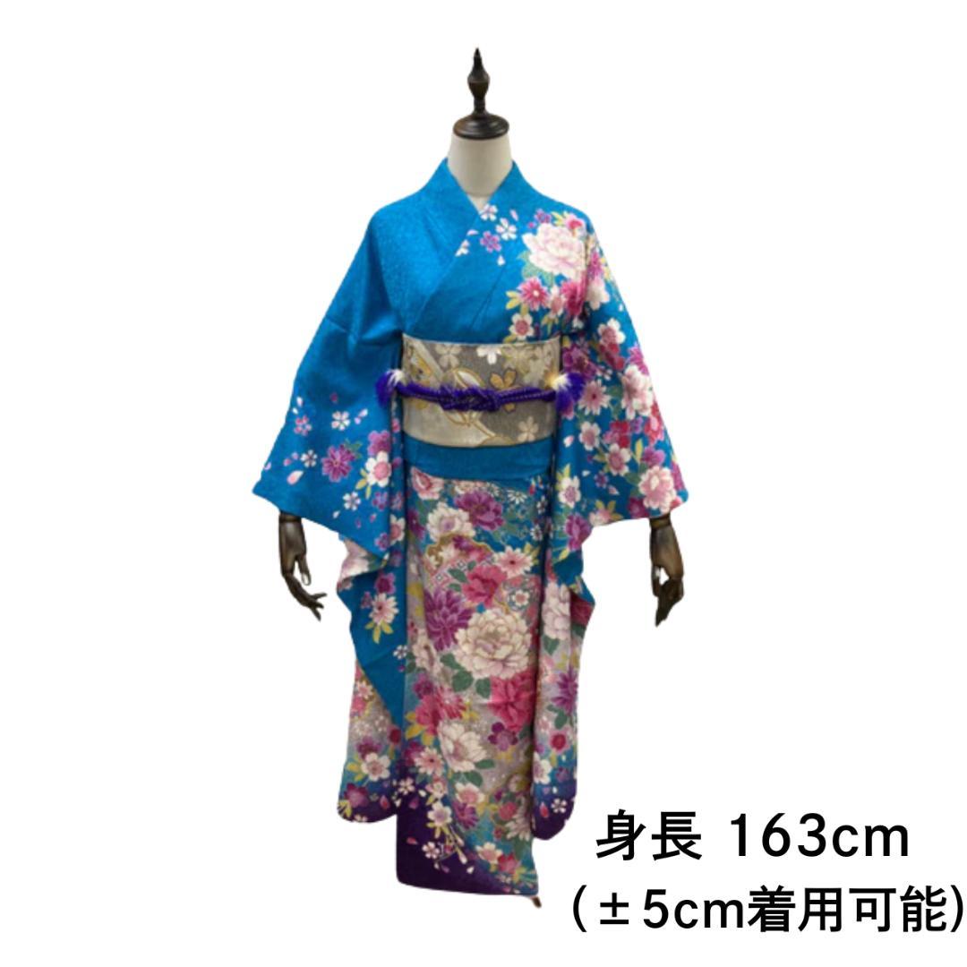 ≪早い者勝ち≫【美品】 振袖セット 成人式 正絹 古典柄 S*18 ● 楽天市場】成人式早割クーポン10％オフ【振袖 レンタル】RS534 正絹 黒